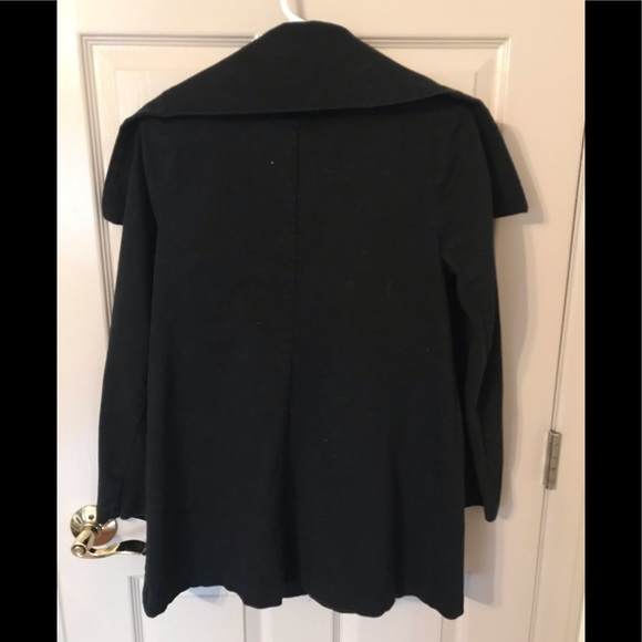 Simply Vera black zip up coat - size XS - Picture 4 of 4